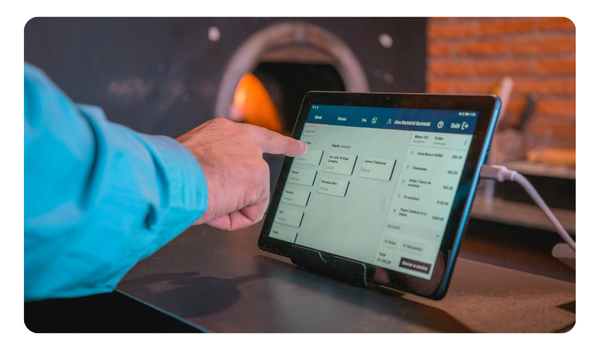 Tablet de Parrot Software para restaurantes