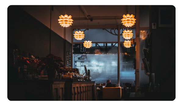 restaurante en ciudad de méxico con luces opacas